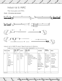Thumbnail of document Data Sheet - A51 Temperature Sensors